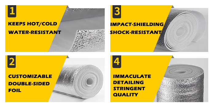 aluminium foil insulated roll_features